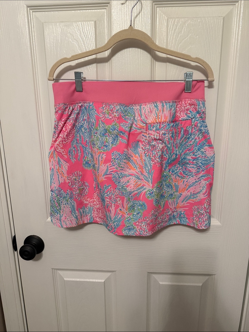 Lilly Pulitzer Women’s Pink Floral Print Skort - Picture 2 of 5